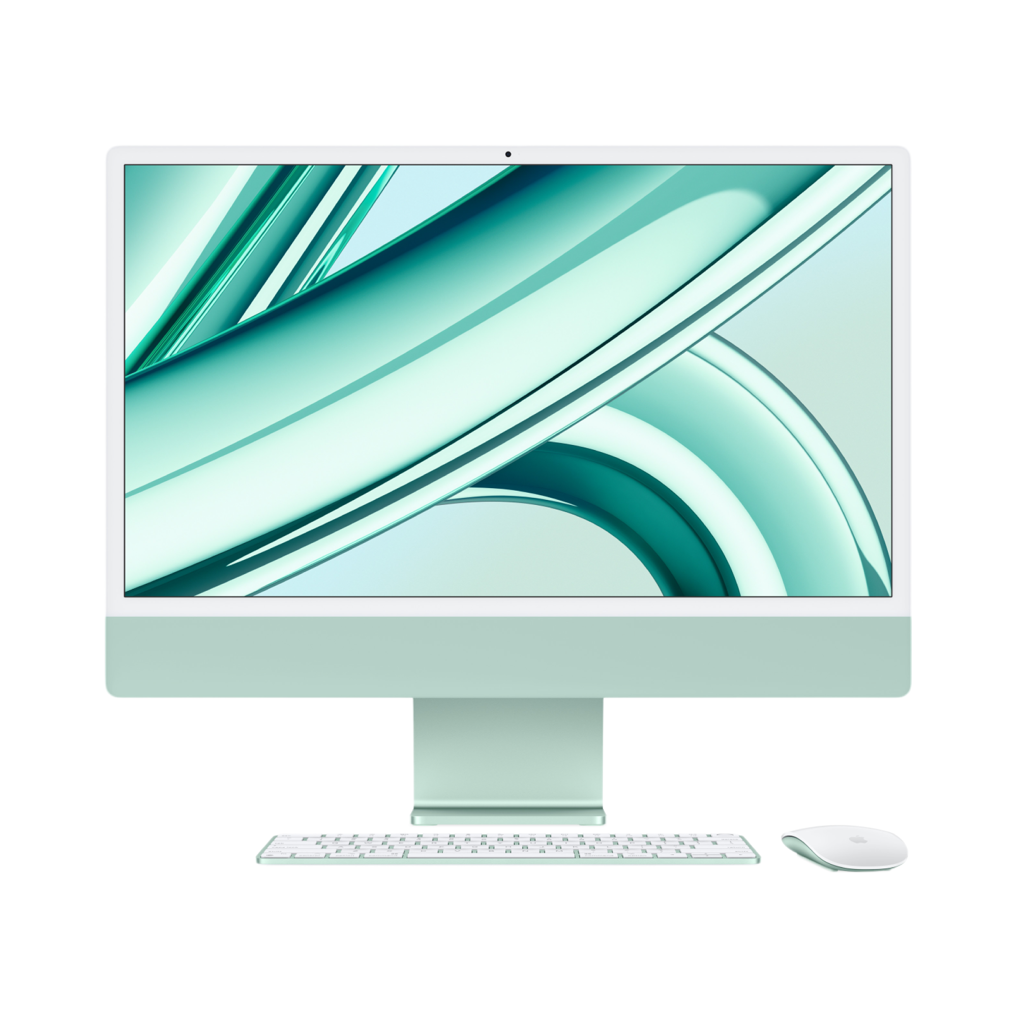 iMac (All In One) 24-inch (2023) MQRP3 - M3 chip 8-Core CPU 10-Core GPU 8GB Unified Memory 512GB SSD Storage, Green - alAsil